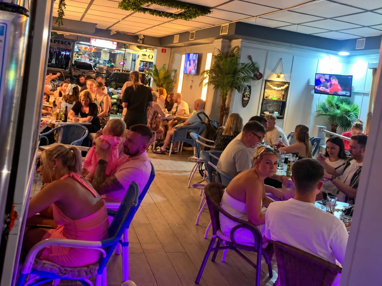 Inside Coco Loco: rattan lamps, palm-tree lightboxes and the neon Coco Loco sign